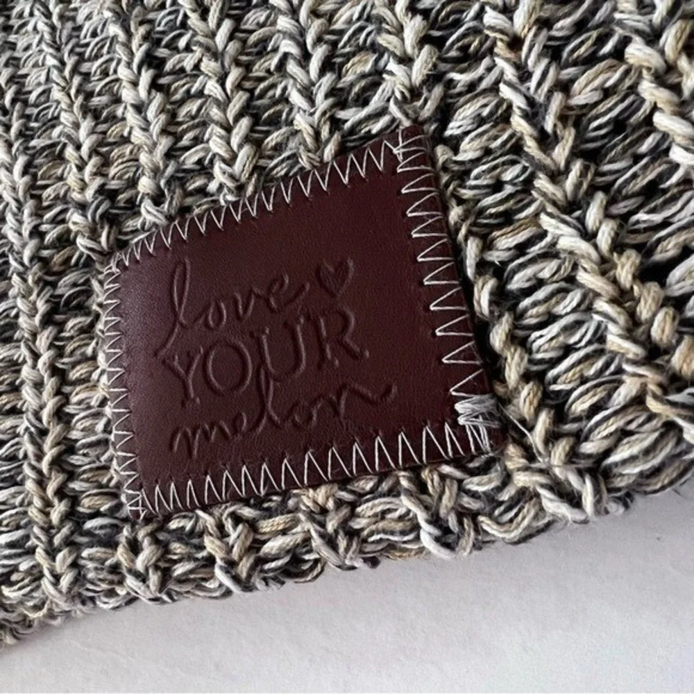 Love Your Melon Knit Beanie One Size Cozy Outdoor Hiking Camping Winter Gorpcore